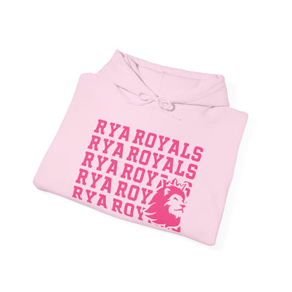 RYA Royals Lion Corner Pink-Out Hoodie