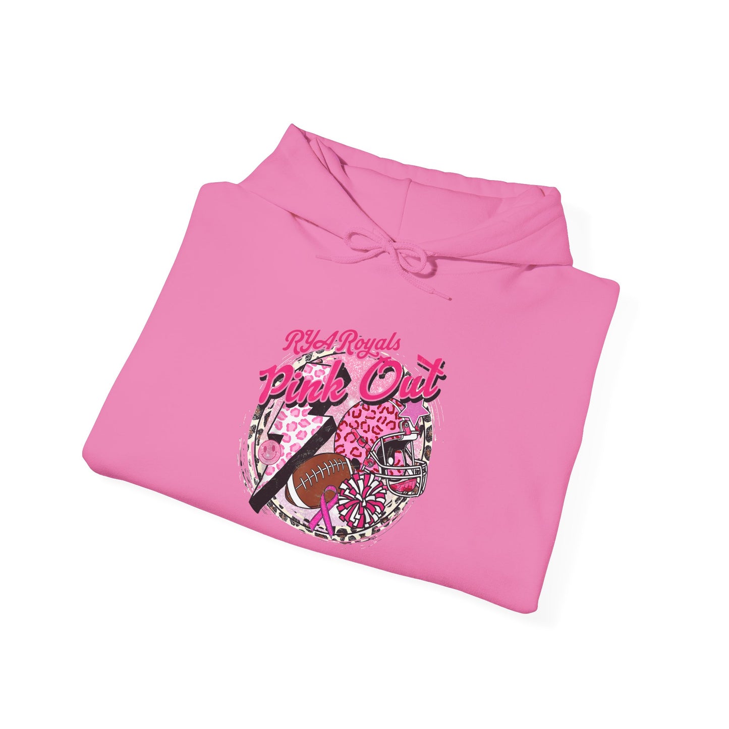 RYA Royals Leopard Pink-Out Hoodie