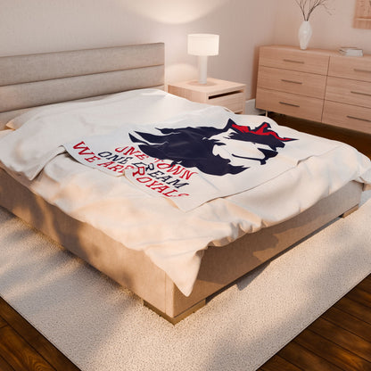 RYA Royals Velveteen Blanket