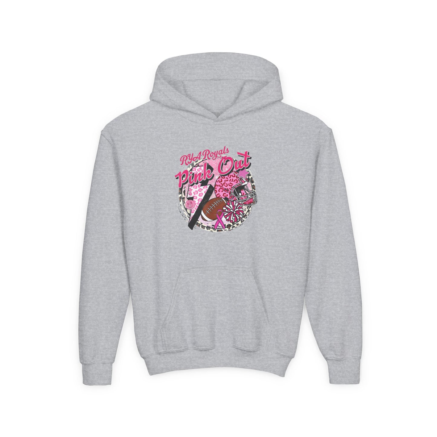 Kids RYA Royals Leopard Pink-Out Hoodie