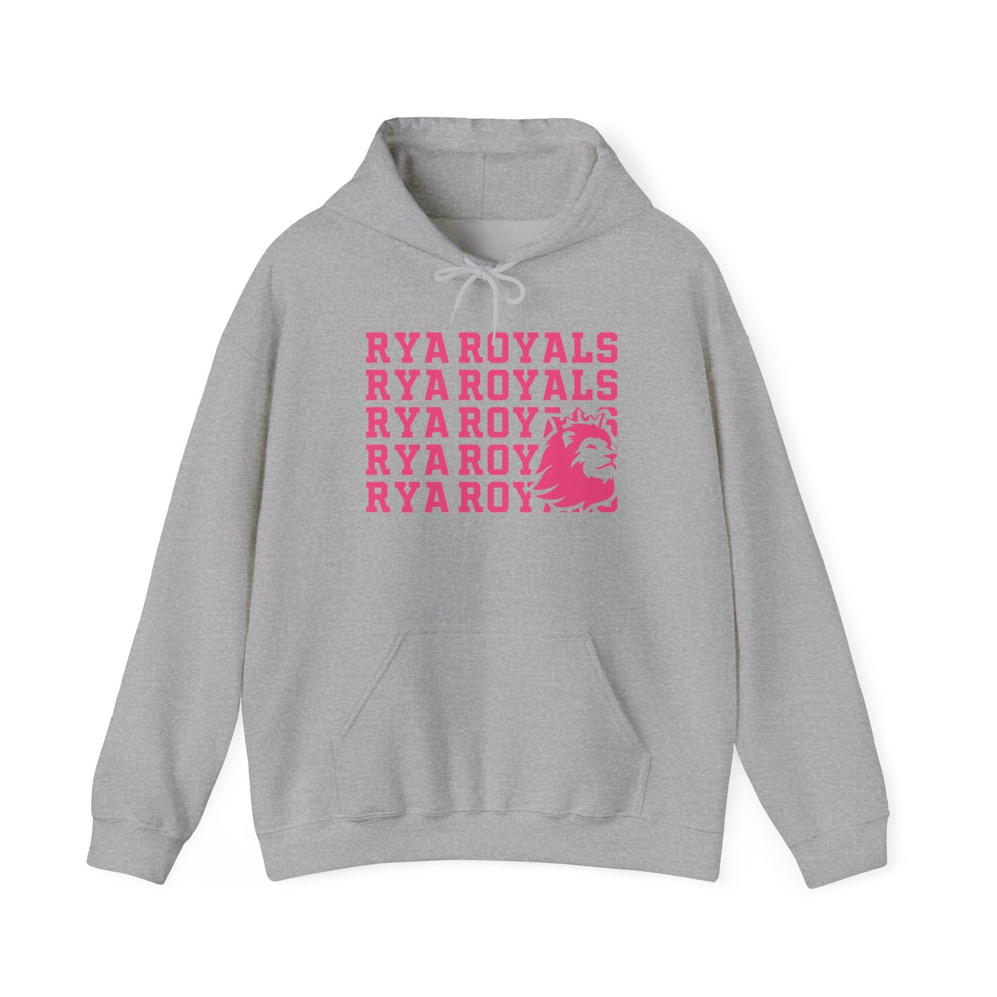 RYA Royals Lion Corner Pink-Out Hoodie