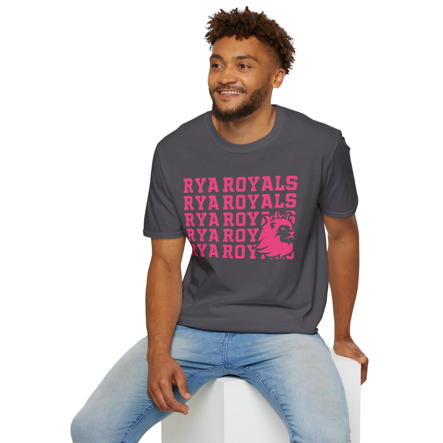 RYA Royals Lion Corner Pink-Out T-shirt