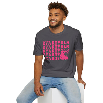 RYA Royals Lion Corner Pink-Out T-shirt