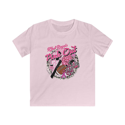 Kids RYA Royals Leopard Pink-Out T-shirt