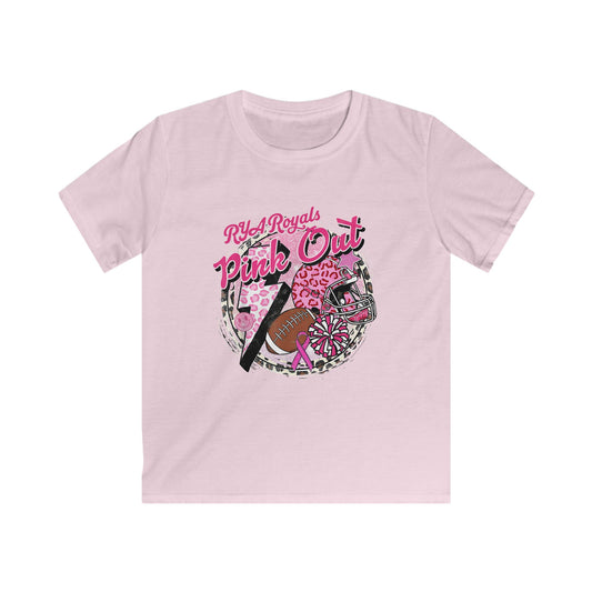 Kids RYA Royals Leopard Pink-Out T-shirt