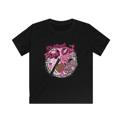 Kids RYA Royals Leopard Pink-Out T-shirt