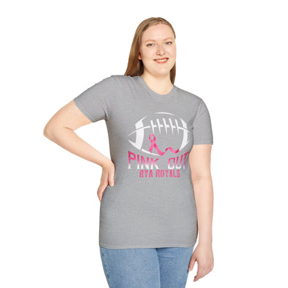 RYA Royals Football Pink-Out T-shirt